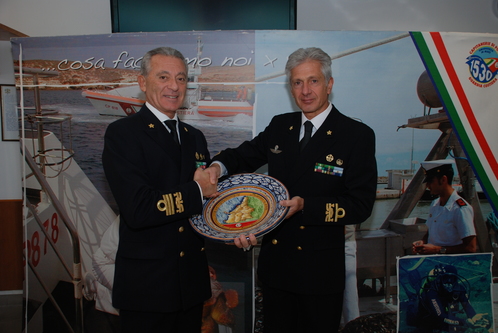 Visita del Comandante generale del Corpo delle Capitanerie di porto alla Direzione marittima della Toscana