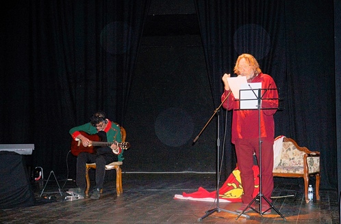 IL SIPARIO DI NAPOLEONE
Concerto per voci, pianoforte, chitarre e poesie in nove quadri